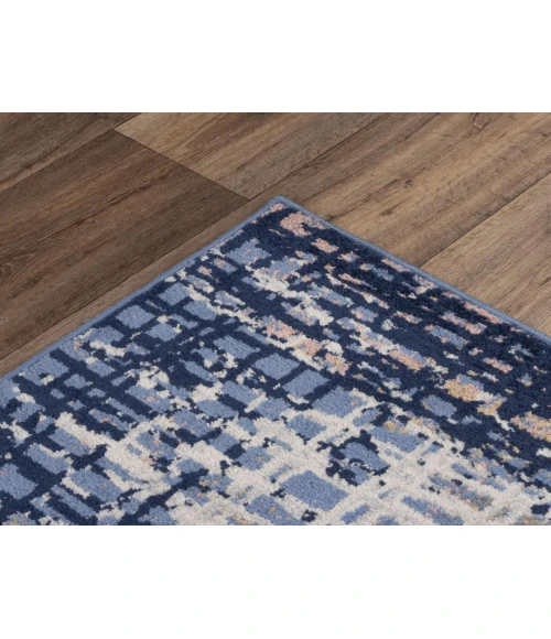Rugs Town Tapestry Navy TPR100 8 ft. X 9 ft. 6 in. Rectangle Rug