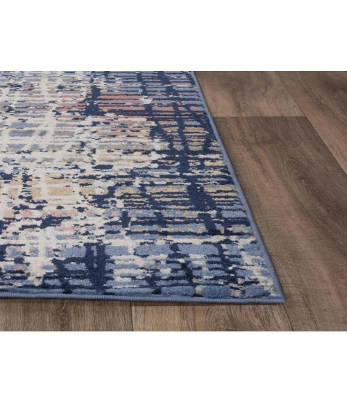 Rugs Town Tapestry Navy TPR100 8 ft. X 9 ft. 6 in. Rectangle Rug