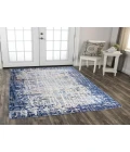 Rugs Town Tapestry Navy TPR100 8 ft. X 9 ft. 6 in. Rectangle Rug