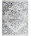 Rugs Town Tapestry Light Grey TPR103 2 ft. 6 in. X 7 ft. 3 in. Rectangle Rug