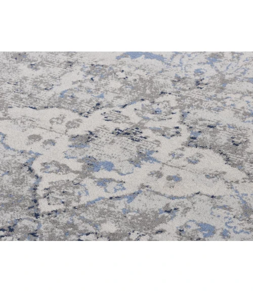 Rugs Town Tapestry Light Grey TPR103 2 ft. 6 in. X 7 ft. 3 in. Rectangle Rug