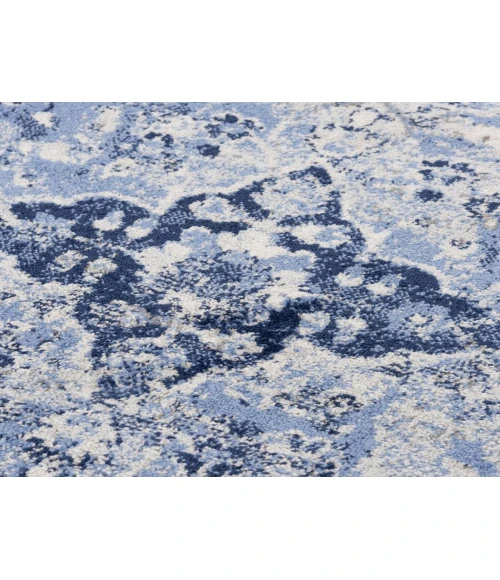 Rugs Town Tapestry Dark Blue TPR105 2 ft. 6 in. X 7 ft. 3 in. Rectangle Rug