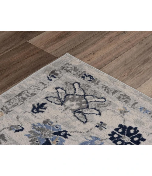 Rugs Town Tapestry Light Grey TPR106 8 ft. X 9 ft. 6 in. Rectangle Rug