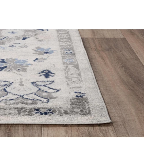 Rugs Town Tapestry Light Grey TPR106 8 ft. X 9 ft. 6 in. Rectangle Rug