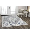 Rugs Town Tapestry Light Grey TPR106 8 ft. X 9 ft. 6 in. Rectangle Rug