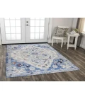 Rugs Town Tapestry Light Blue TPR107 2 ft. 6 in. X 7 ft. 3 in. Rectangle Rug