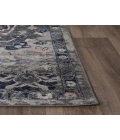 Rugs Town Tapestry Dark Grey TPR108 2 ft. 6 in. X 7 ft. 3 in. Rectangle Rug