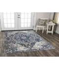 Rugs Town Tapestry Dark Grey TPR108 2 ft. 6 in. X 7 ft. 3 in. Rectangle Rug