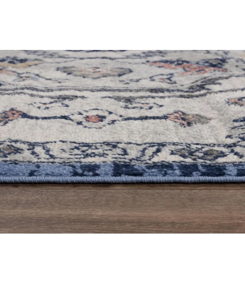 Rugs Town Tapestry Dark Blue TPR109 2 ft. 6 in. X 7 ft. 3 in. Rectangle Rug