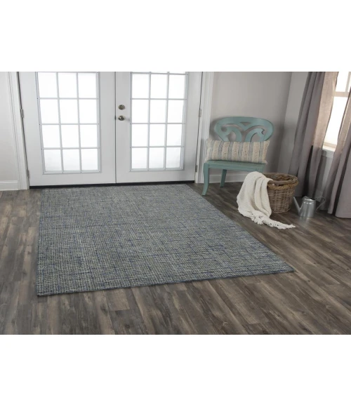 Rugs Town Zion Blue ZIO102 5 ft. X 7 ft. 6 in. Rectangle Rug