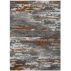 Amer Abstract ABS-3 Glencoe Orange Rug 5 ft. X 8 ft. Rectangle