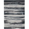 Amer Abstract ABS-6 Gunter Dark Gray Rug 5 ft. X 8 ft. Rectangle