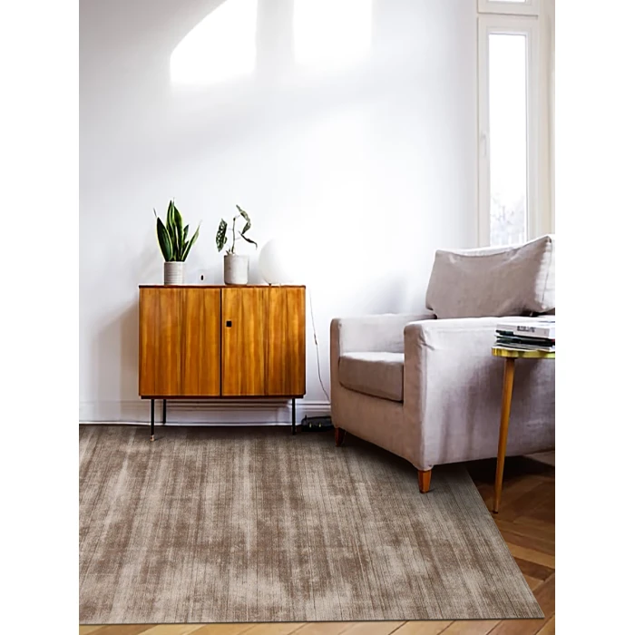 Amer Affinity Londyn Camel Hand-Woven Viscose Area Rug 8' x 10'