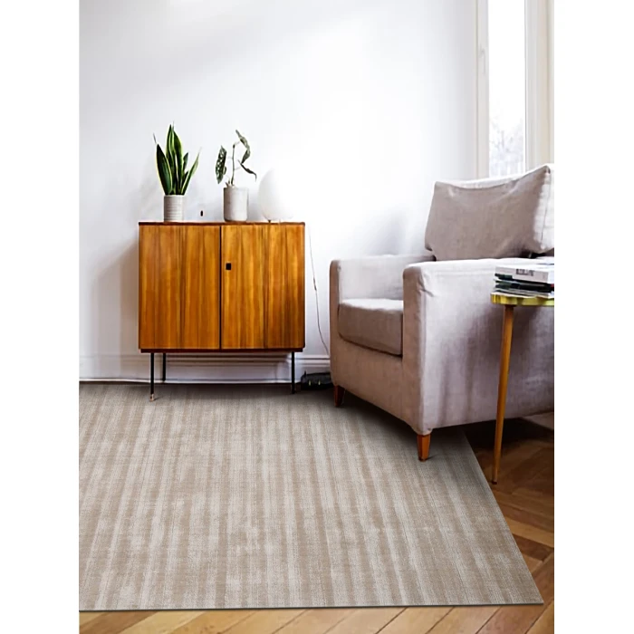 Amer Affinity Londyn Ivory Hand-Woven Viscose Area Rug 2' x 3'