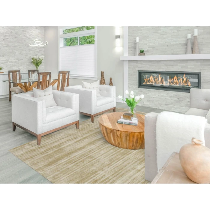 Amer Affinity Londyn Sand Hand-Woven Viscose Area Rug 2' x 3'