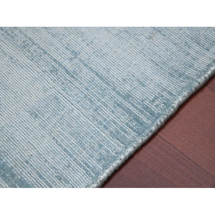 Amer Affinity Londyn Light Blue Hand-Woven Viscose Area Rug 9' x 12'