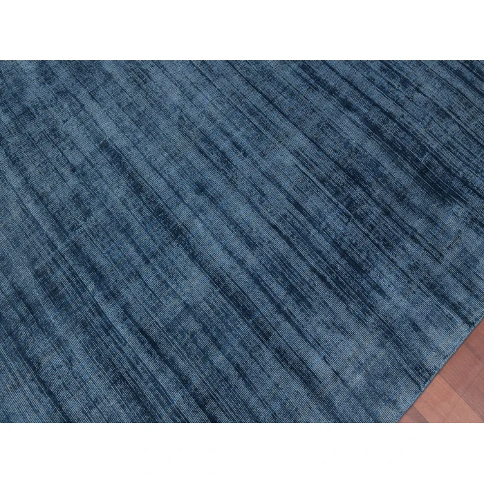 Amer Affinity Londyn Blue Sapphire Hand-Woven Viscose Area Rug 2' x 3'