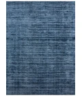 Amer Affinity Londyn Blue Sapphire Hand-Woven Viscose Area Rug 9' x 12'