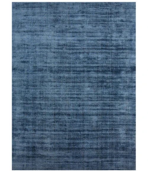 Amer Affinity Londyn Blue Sapphire Hand-Woven Viscose Area Rug 9' x 12'