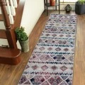 Amer Alexandria Tijera Multi-colored Geometric Runner Rug 2'6"x10'3"