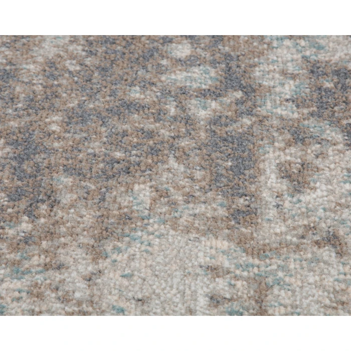 Alpine Amira Gray Abstract Area Rug