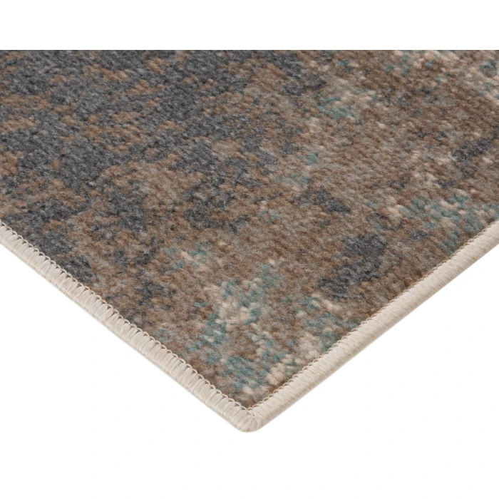 Alpine Amira Gray Abstract Area Rug