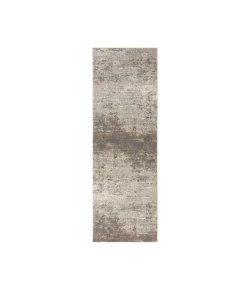Amer Alpine Amira Gray Abstract Runner Rug 2'7" x 10'