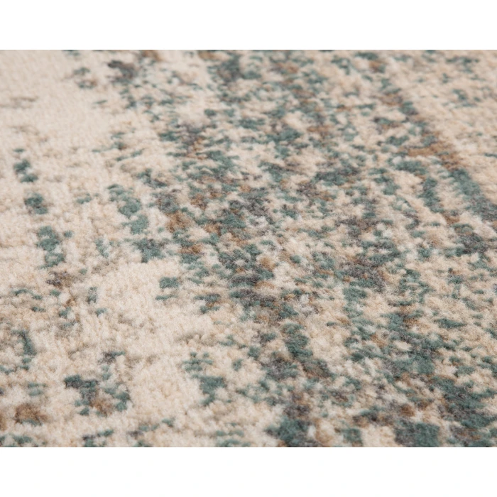 Alpine Grace Ivory Striped Area Rug