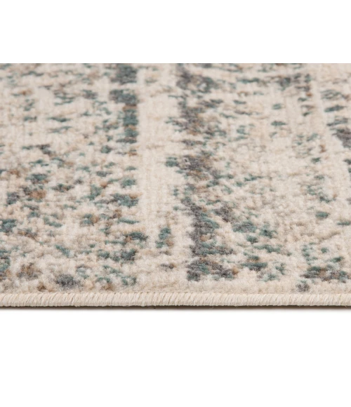 Alpine Grace Ivory Striped Area Rug