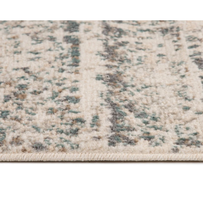 Alpine Grace Ivory Striped Area Rug