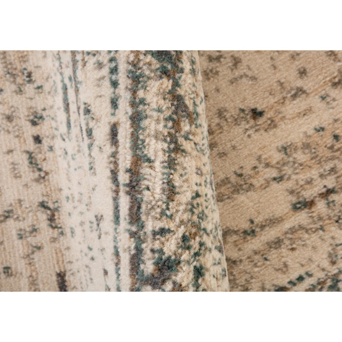 Alpine Grace Ivory Striped Area Rug