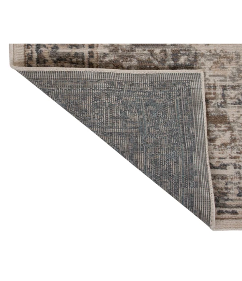 Alpine Hashlei Light Beige Medallion Area Rug