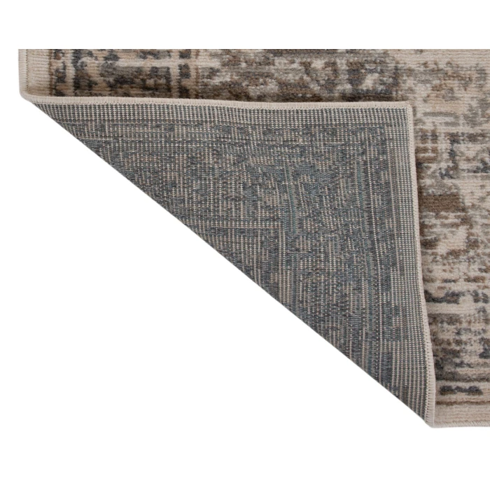 Alpine Hashlei Light Beige Medallion Area Rug