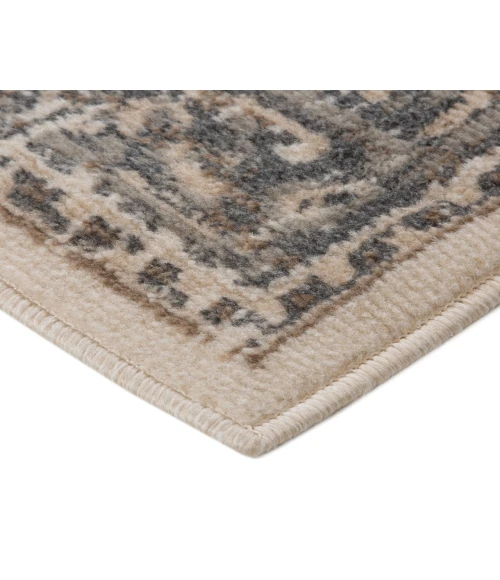Alpine Hashlei Light Beige Medallion Area Rug
