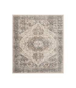 Amer Alpine Hashlei Light Beige Medallion Rug 7'10" x 10'2"