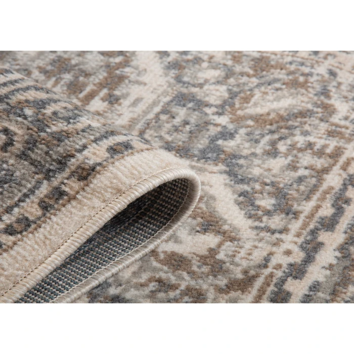 Alpine Hashlei Light Beige Medallion Area Rug
