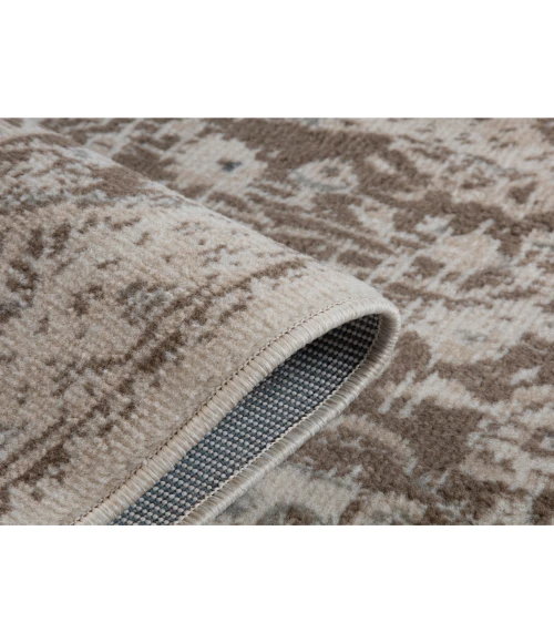 Alpine Imara Light Cream Medallion Area Rug