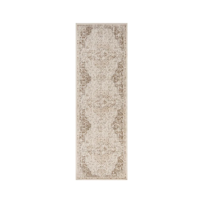 Alpine Imara Light Cream Medallion Area Rug