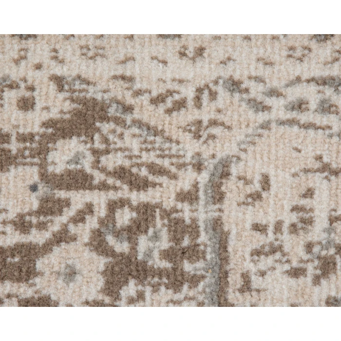 Alpine Imara Light Cream Medallion Area Rug