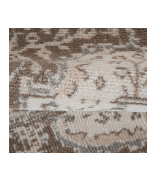 Alpine Imara Light Cream Medallion Area Rug