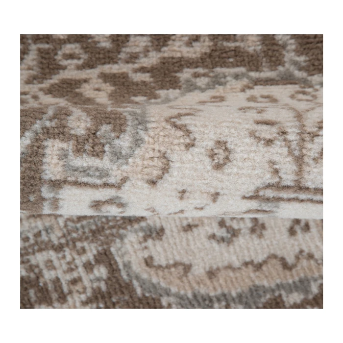 Alpine Imara Light Cream Medallion Area Rug