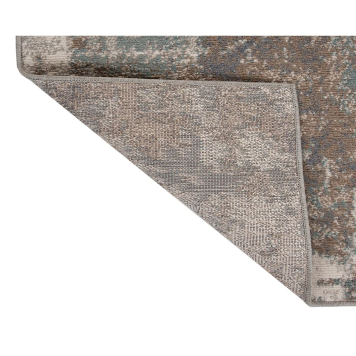 Alpine Bella Light Brown Abstract Area Rug