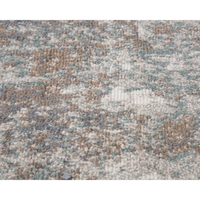 Alpine Bella Light Brown Abstract Area Rug