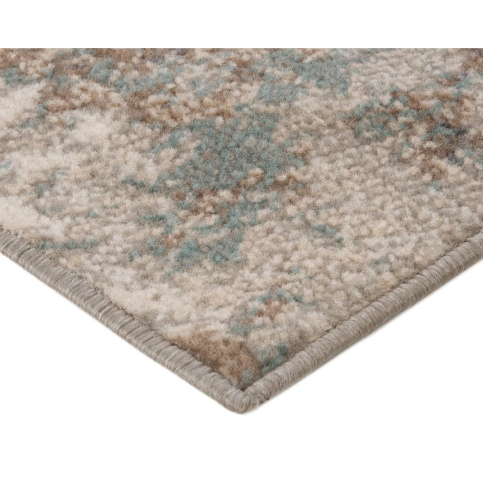 Alpine Bella Light Brown Abstract Area Rug