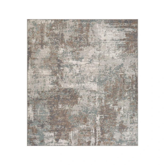 Alpine Bella Light Brown Abstract Area Rug