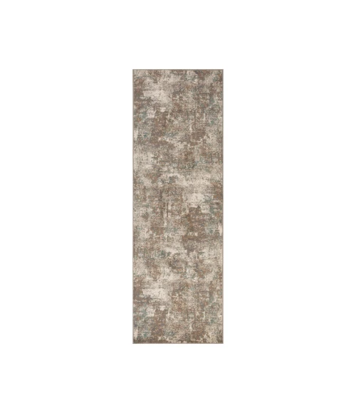 Alpine Bella Light Brown Abstract Area Rug