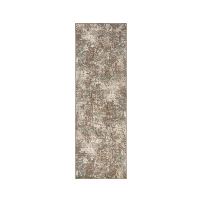 Alpine Bella Light Brown Abstract Area Rug