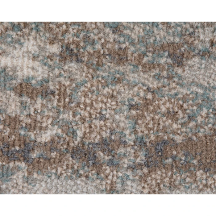 Alpine Bella Light Brown Abstract Area Rug