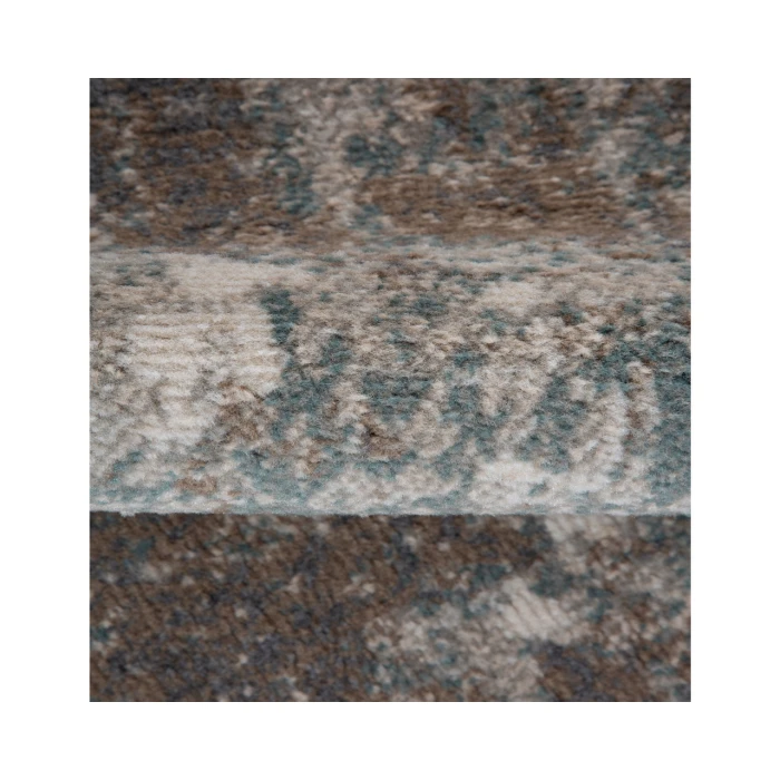Alpine Bella Light Brown Abstract Area Rug
