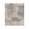 Amer Alpine Cel Light Blue Abstract Rug 7'10" x 10'2"